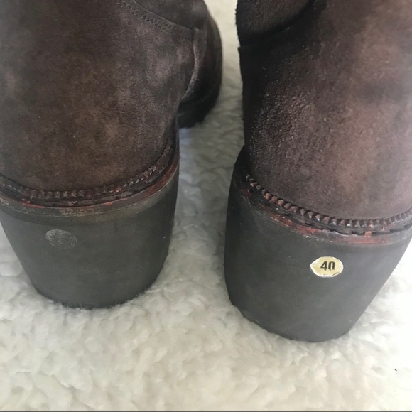 Vintage Diadora Suede Leather Boots NWOT size 7 - Picture 14 of 16